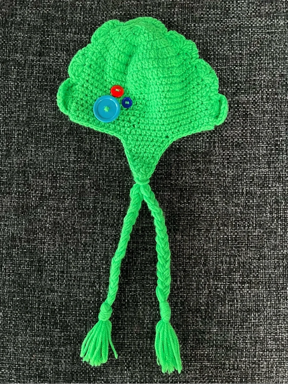 Handmade Baby’s Crochet Dinosaur Hat